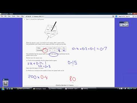 24) Edexcel IGCSE  4H - 17 January 2017 Q2