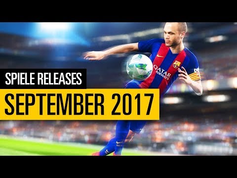 Spiele Releases 2017 - SEPTEMBER- FIFA 18, PES 2018, Destiny 2, Project Cars 2 , u.v.m