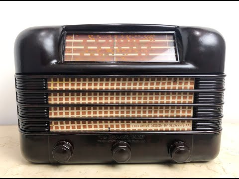 Vintage C13C HMV 1950 Retro Transistor Tube Mantel Radio | Item# 1889  - Adelaide Clocks
