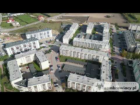 Działki i Osiedle Północ - ujęcia z drona - Miasto Zambrów
