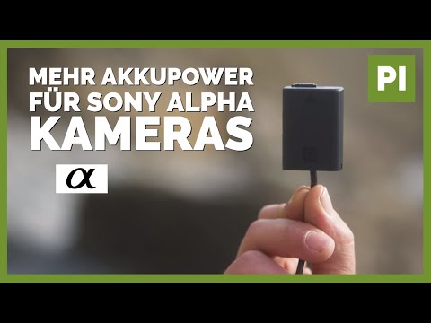 📷 AKKU-POWER deiner SONY ALPHA KAMERA erhöhen ➡️ 2 einfache und günstige Tricks!