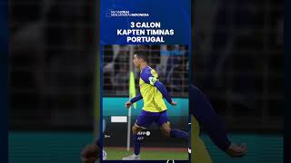 Megabintang Al Nassr, Cristiano Ronaldo Masuk dalam 3 Kandidat Kapten Timnas Portugal