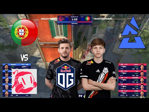 ШОУМАТЧ! DREAM TEAM VS PORTUGAL | Showmatch CS:GO | HIGHLIGHTS