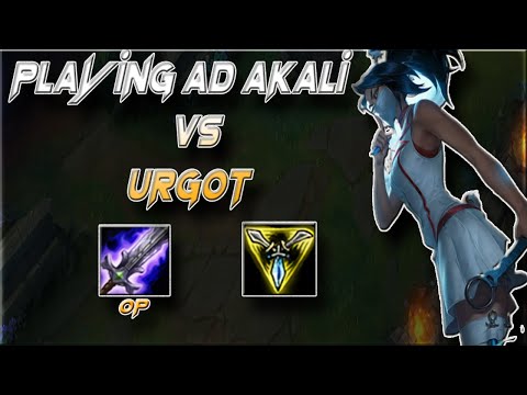 Zerinali | PLAYING AD AKALI VS URGOT UNRANKED TO CHALLENGER AKALI ONLY -  League of Legends
