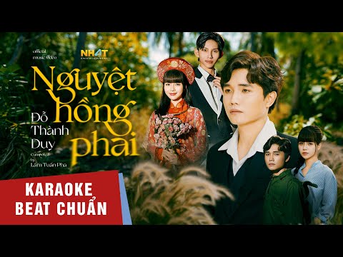 KARAOKE | Nguyệt Hồng Phai - Đỗ Thành Duy ft.Lâm Tuấn Pha (Beat Chuẩn)