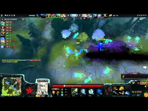 Na`Vi vs NewBee, 02.10.2014, WCA 2014, игра №1, русские комментарии