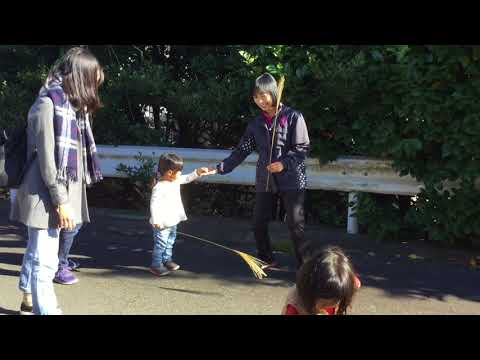 和光鶴川幼稚園２歳児親子教室「はらっぱ」幼稚園周辺のお散歩