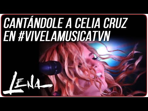 Cantándole a Celia Cruz en #vivelamusicatvn