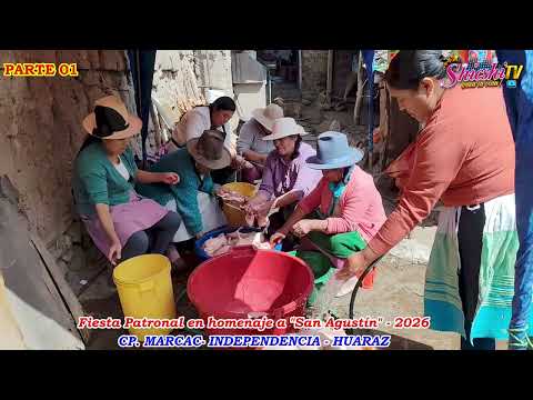 FIESTA PATRONAL SAN AGUSTIN 2026 / MARCAC HUARAZ / PARTE 1