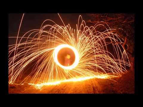 Flaming Wire Wool in HD Photography Tutorial