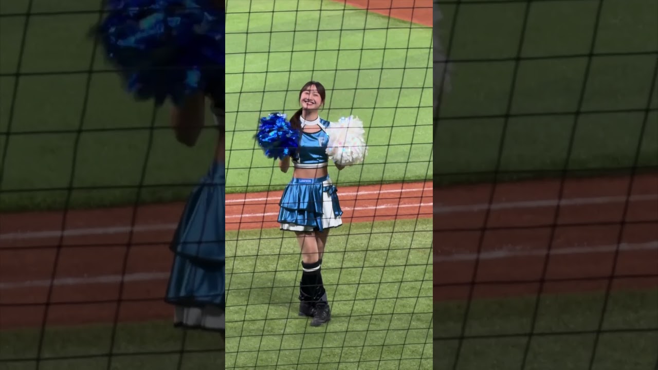 りのちゃんの笑顔にやられました♡ #shorts #ファイターズ #ファイターズガール #エスコンフィールド北海道