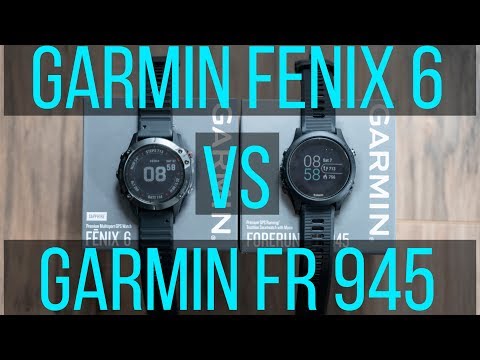 Garmin Fenix 6 Pro vs Garmin Forerunner 945 Review - What's new in the Garmin Fenix 6!