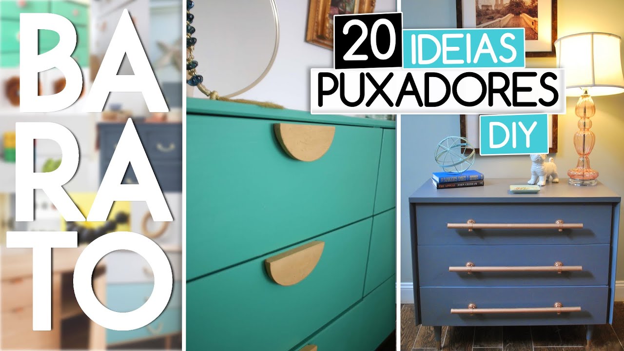 20 ideias de Puxadores | Decoração Gastando Pouco