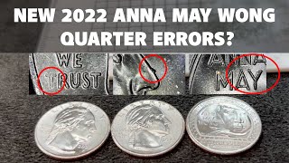 NEW Anna May Wong 2022P Quarter ERRORS  $500 Quarter Box Hunt and Fill - Episode 6