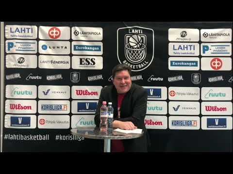 Lehdistötilaisuus 3.12.2022 Lahti Basketball - Pyrintö