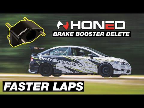 Honed Developments Brake Booster Delete *INSTALL* - 8th Gen Civic Si