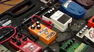 Video thumbnail for My pedal board Behringer PB1000  Noise gate Boss NS2 in Send Return , Boss DD7  last position by MurphyMario13