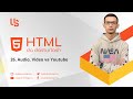 HTMLda dasturlash | 26. Audio, Video va Youtube
