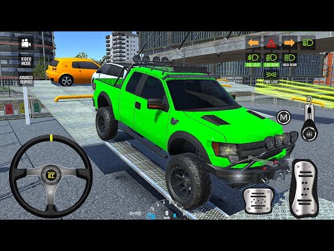 New 4x4 Monster Truck Ramps Parking Multi-Levels 62 - Car Game Android Gameplay