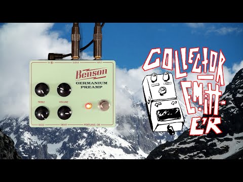 Benson Amps Germanium Preamp 2024 - Present - Seafoam Green image 3