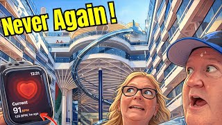 I GOT STUCK on MSC World America😖 What a day!  Costa Maya - Day 4