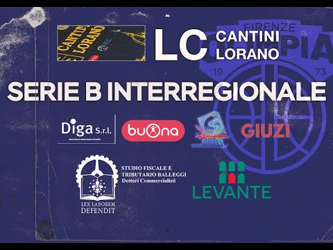 B INTERREGIONALE:  OLIMPIA FIRENZE - VIRTUS SIENA