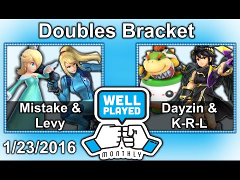Well Played Monthly #5 Sm4sh - Dayzin + K-R-L vs Mistake + Levvy