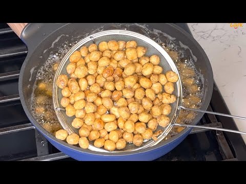 How to make coated peanuts like a pro ! A step by step guide. Peanut burger snacks.