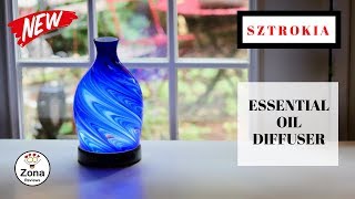 SZTROKIA ❤️ Rainbow Glass Essential Oil Diffuser - Review ✅