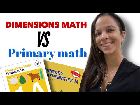 Sinagpore's Primary Math VS Dimensions Math || WHAT IS THE DIFFERENCE!!