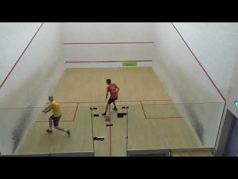 England Squash Masters Mens over 50 David Youngs v Stephen McLoughlin