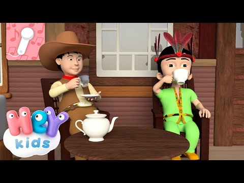 Il cowboy Piero 🎤 KARAOKE | Canzoni per Bambini | HeyKids Italiano