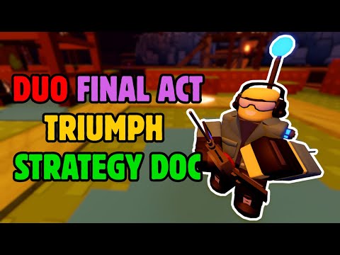 BEST DUO FINAL ACT EVENT HARD MODE TRIUMPH STRATEGY DOC + EASY GUIDE | Roblox TDS