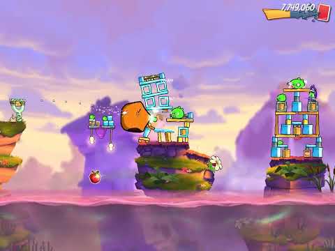 Angry Birds 2: level 802 (Cobalt Plateaus/ Copacabacon)