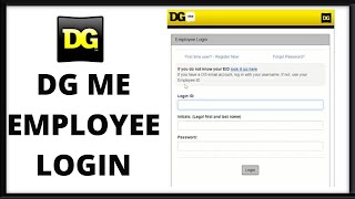 DGme Employee Login | DG me Employee Access | Sign In to your DGme Employee Account Portal Log In