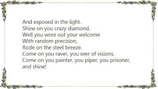 Gov't Mule - Shine On You Crazy Diamond Pts. 1-5 Lyrics