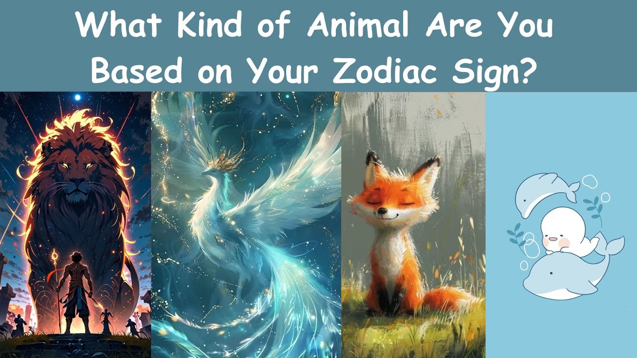 What Kind of Animal Are You Based on Your Zodiac Sign? | Personality Test Quiz