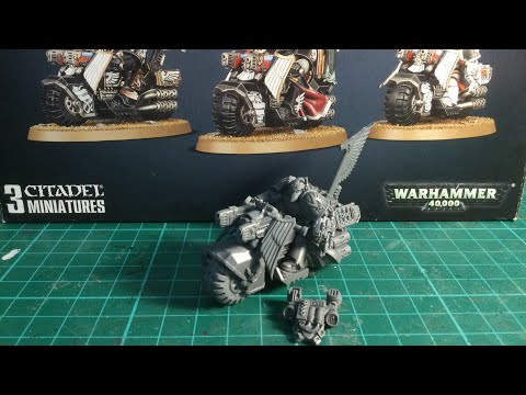 Robed Ravenwing Apothecary conversion.