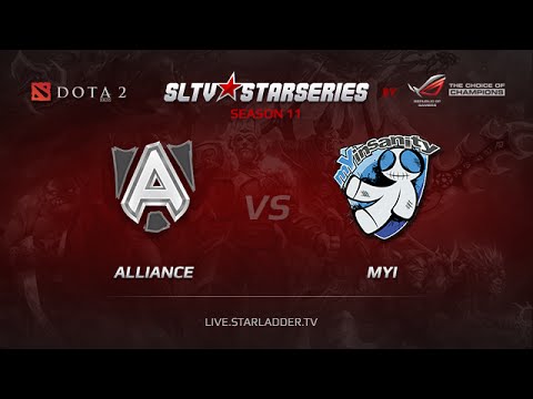 Alliance vs mYi, SLTV Europe Season 11, Day 25, Game 1