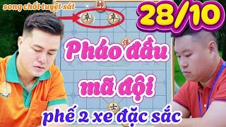Cờ tướng Lại Lý Huynh phế 2 xe tấn công Mạnh Thần