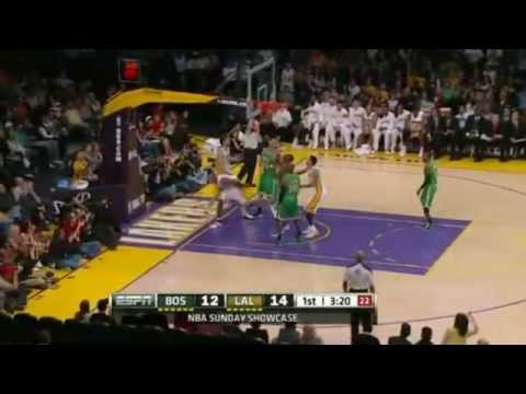 Celtics VS Lakers - First Half - [11.2012] [HD]