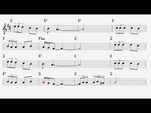 La Paloma S Yradier Tenor Sax