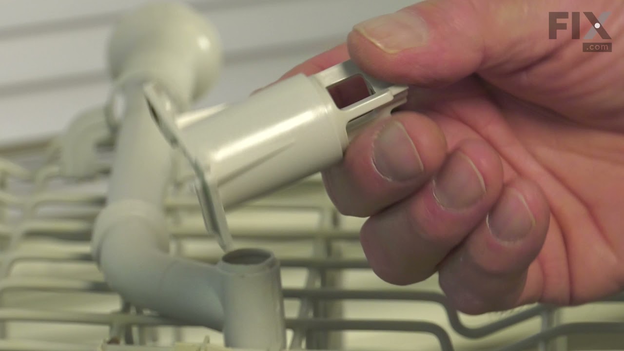 Replacing your General Electric Dishwasher Middle Spray Arm Hub