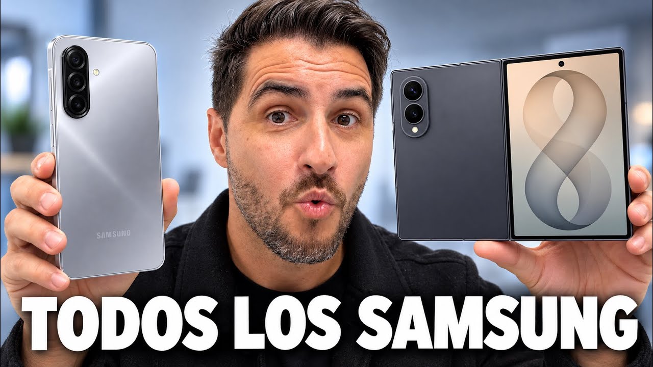 Qué MÓVIL SAMSUNG COMPRAR en 2026: Guía Definitiva de Gama Baja a Gama Alta 📱