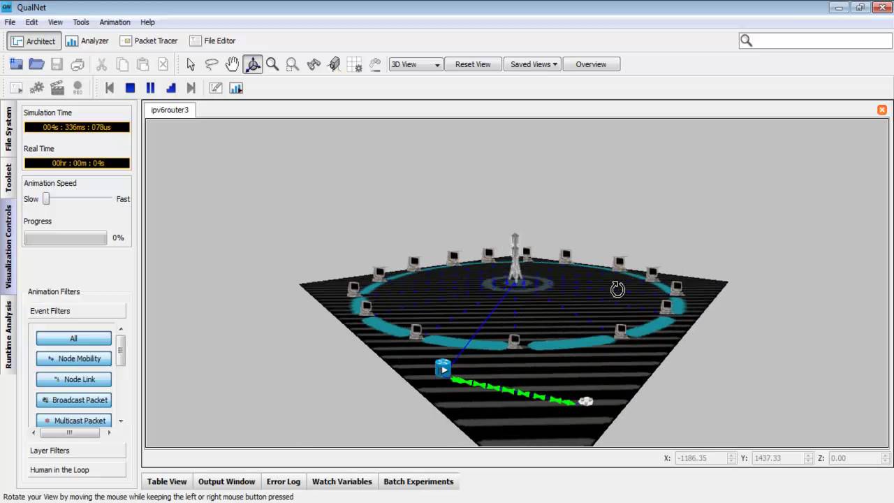 Ip protocol 6 NETWORK SIMULATOR PROJECTS