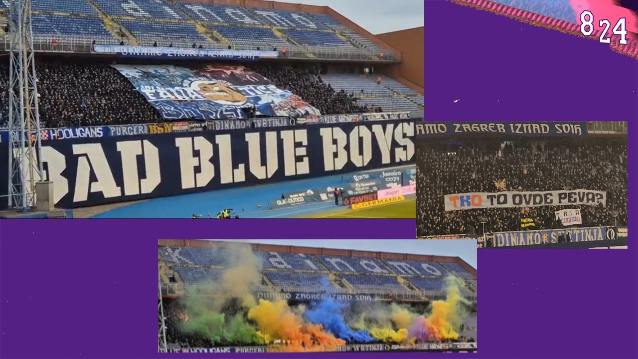 Torcida Beograd, Supertifo i šarene baklje - značenje BBB koreografija