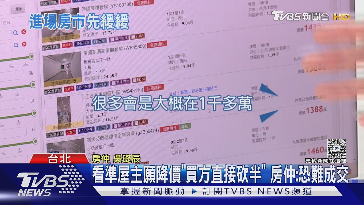 股災+打房!房市跌4訊號到齊 專家:進場恐接刀