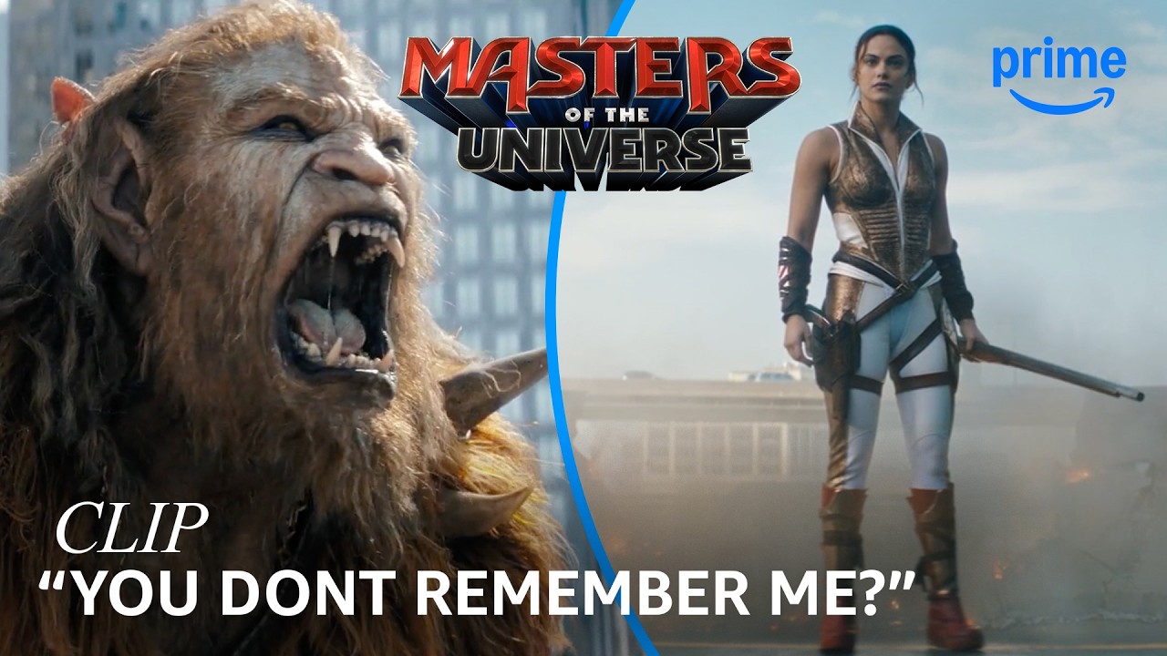 Teela Rescues Prince Adam From Beast Man | Masters of the Universe | Prime Video