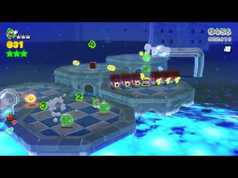 Super Mario 3D World (Switch) 7-1 100% Speedrun - Time: 63 (WR)