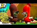 Rabbids Go Red White And BOOM For Independance Day RABBIDS INVASION 2H Cartoon